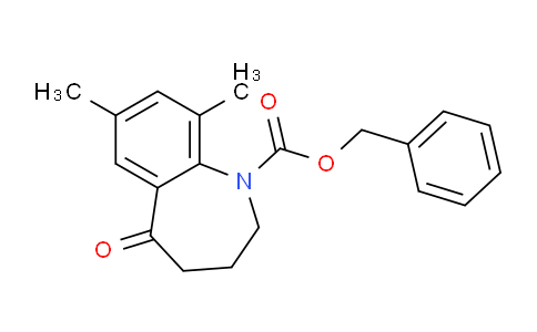 CAS No. 1259393-23-1, benzyl 7,9-dimethyl-5-oxo-3,4-dihydro-2H-1-benzazepine-1-carboxylate
