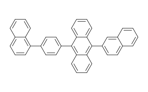CAS No. 667940-34-3, 9-(4-(naphthalen-1-yl)phenyl)-10-(naphthalen-2-yl)anthracene
