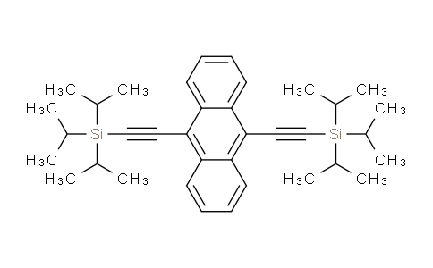 CAS No. 862667-06-9, 9,10-Bis((triisopropylsilyl)ethynyl)anthracene
