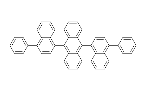 CAS No. 722498-65-9, 9,10-Bis(4-phenylnaphthalen-1-yl)anthracene