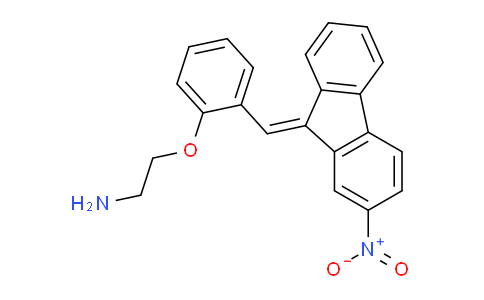 CAS No. 1425944-22-4, (E)-2-(2-((2-nitro-9H-fluoren-9- ylidene)methyl)phenoxy)ethan-1-amine