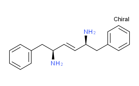 CAS No. 144163-57-5, (2S,5S,E)-1,6-diphenylhex-3-ene-2,5-diamine