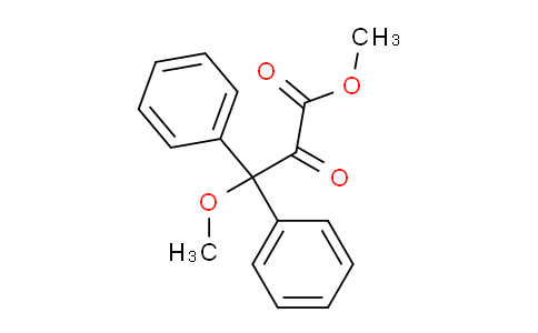 CAS No. 1431363-04-0, Methyl 3-Methoxy-2-Oxo-3,3-Diphenylpropanoate