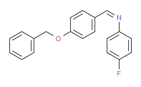 CAS No. 219653-96-0, (Z)-1-(4-(benzyloxy)phenyl)-N-(4-fluorophenyl)methanimine