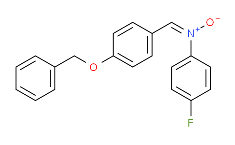CAS No. 1416263-26-7, (E)-1-(4-(benzyloxy)phenyl)-N-(4-fluorophenyl)methanimine oxide