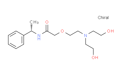 CAS No. 1150310-69-2, (S)-2-(2-(bis(2-hydroxyethyl)amino)ethoxy)-N-(1-phenylethyl)acetamide