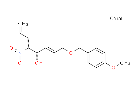 CAS No. 1372800-32-2, 2,7-Octadien-4-ol, 1-[(4-methoxyphenyl)methoxy]-5-nitro-, (2E,4S,5R)-