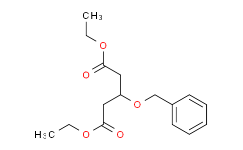 CAS No. 838906-52-8, diethyl 3-(benzyloxy)pentanedioate