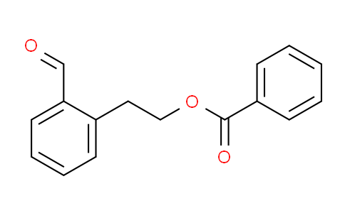 CAS No. 139122-15-9, 2-(2-formylphenyl)ethyl benzoate