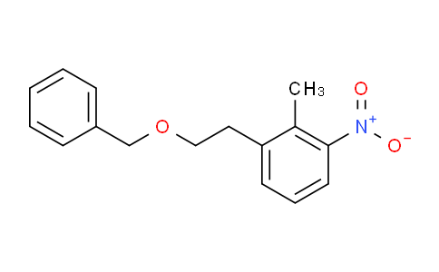 CAS No. 1426679-26-6, 1-(2-(benzyloxy)ethyl)-2-methyl-3-nitrobenzene