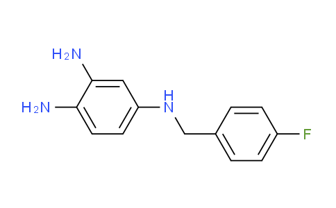CAS No. 491871-67-1, 4-N-[(4-fluorophenyl)methyl]benzene-1,2,4-triamine