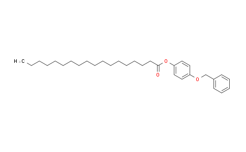 CAS No. 6935-23-5, 4-(Benzyloxy)phenyl stearate