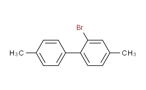 CAS No. 132462-55-6, 1,1'-Biphenyl, 2-bromo-4,4'-dimethyl-