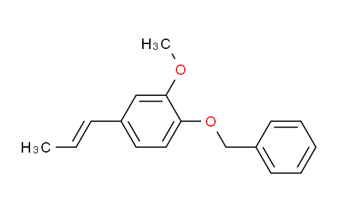 CAS No. 120-11-6, 1-Benzyloxy-2-methoxy-4-(1-propenyl)benzene