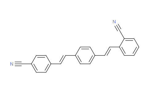 CAS No. 13001-38-2, 1-(2-Cyanostyryl)-4-(4-cyanostyryl)benzene