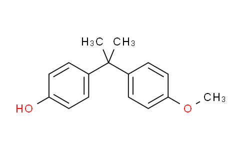 CAS No. 16530-58-8, 4-[1-(4-Methoxyphenyl)-1-methylethyl]phenol