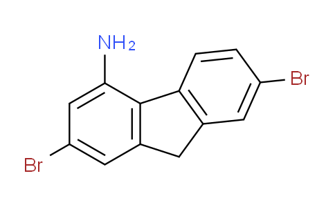 CAS No. 1785-09-7, 2,7-Dibromo-9H-fluoren-4-amine
