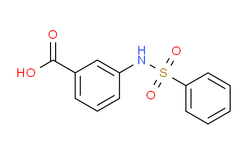 CAS No. 28547-15-1, 3-Benzenesulfonylaminobenzoic acid