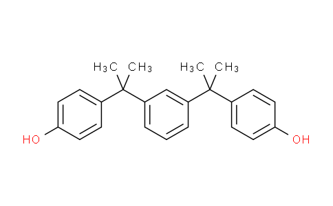 CAS No. 13595-25-0, 1,3-Bis[2-(4-hydroxyphenyl)-2-propyl]benzene