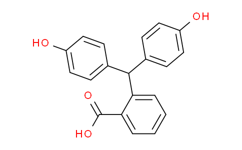 CAS No. 81-90-3, 2-[bis(4-hydroxyphenyl)methyl]benzoic acid