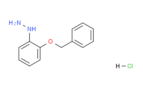 CAS No. 34288-06-7, (2-Benzyloxy-phenyl)-hydrazine, HCl