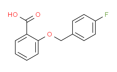 CAS No. 396-11-2, 2-[(4-Fluorobenzyl)oxy]benzoic acid