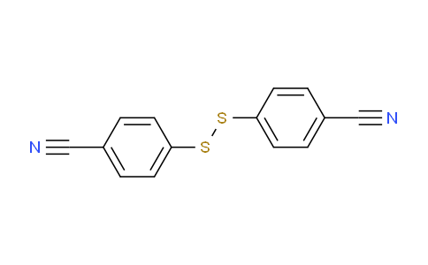 CAS No. 6339-51-1, 4-[(4-cyanophenyl)disulfanyl]benzonitrile