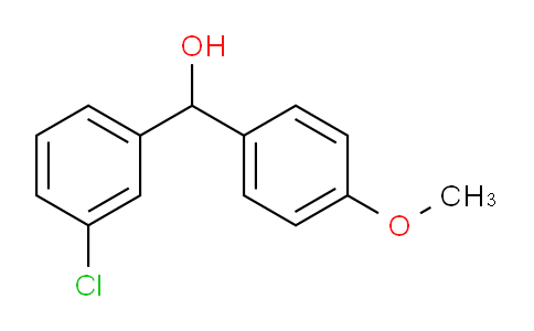 CAS No. 13395-66-9, (3-Chlorophenyl)(4-methoxyphenyl)methanol