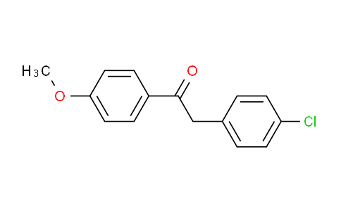 CAS No. 52578-11-7, 2-(4-Chlorophenyl)-1-(4-methoxyphenyl)ethanone