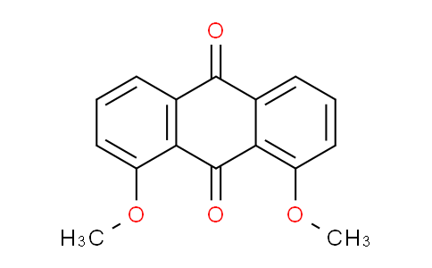 CAS No. 6407-55-2, 1,8-Dimethoxyanthraquinone
