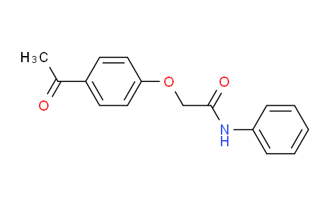 CAS No. 17172-76-8, 2-(4-Acetylphenoxy)-N-phenylacetamide