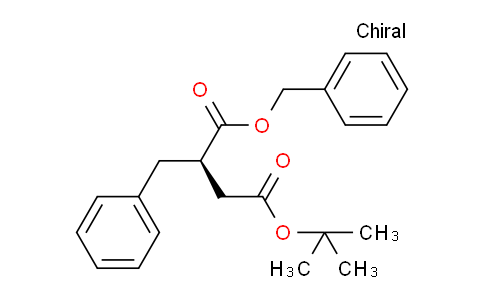 CAS No. 116129-88-5, (R)-1-Benzyl 4-tert-butyl 2-benzylsuccinate