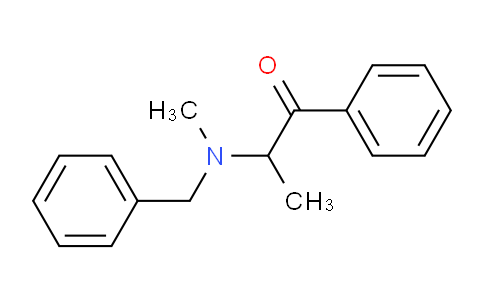 CAS No. 16735-30-1, 2-(Benzyl(methyl)amino)-1-phenylpropan-1-one