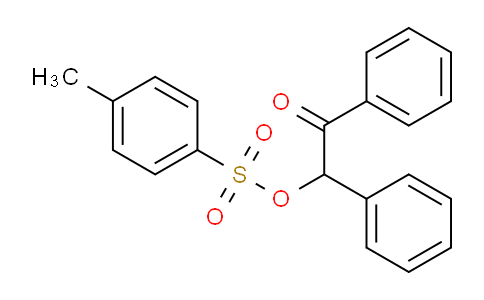 CAS No. 1678-43-9, 2-Oxo-1,2-diphenylethyl 4-methylbenzenesulfonate