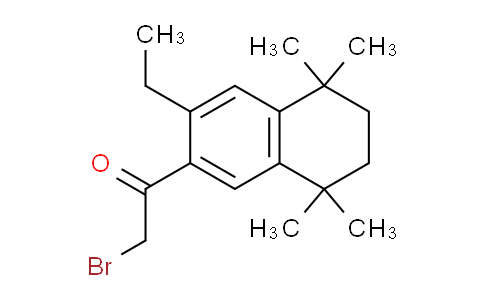 CAS No. 175136-57-9, 2-Bromo-1-(3-ethyl-5,5,8,8-tetramethyl-5,6,7,8-tetrahydronaphthalen-2-yl)ethanone
