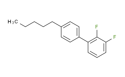 CAS No. 121219-17-8, 2,3-Difluoro-4'-pentyl-1,1'-biphenyl