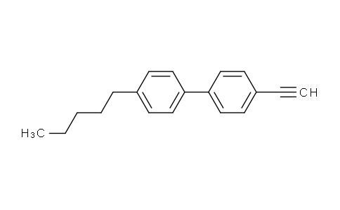CAS No. 80563-43-5, 4-Ethynyl-4'-pentyl-1,1'-Biphenyl