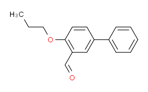 CAS No. 883532-43-2, 4-Propoxy-[1,1'-biphenyl]-3-carbaldehyde
