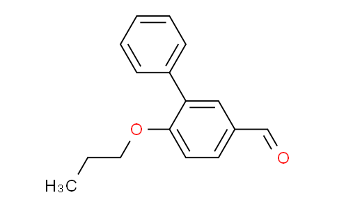 CAS No. 883532-51-2, 6-Propoxy-[1,1'-biphenyl]-3-carbaldehyde