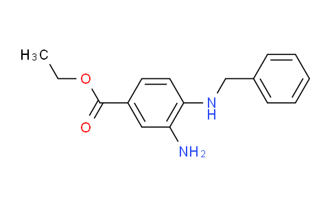 CAS No. 848819-86-3, Ethyl 3-amino-4-(benzylamino)benzoate