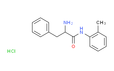 CAS No. 1236261-83-8, 2-Amino-3-phenyl-N-(o-tolyl)propanamide hydrochloride