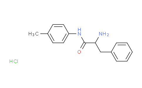 CAS No. 1236256-53-3, 2-Amino-3-phenyl-N-(p-tolyl)propanamide hydrochloride