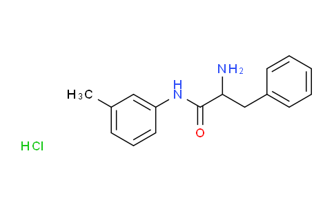 CAS No. 1236262-48-8, 2-Amino-3-phenyl-N-(m-tolyl)propanamide hydrochloride