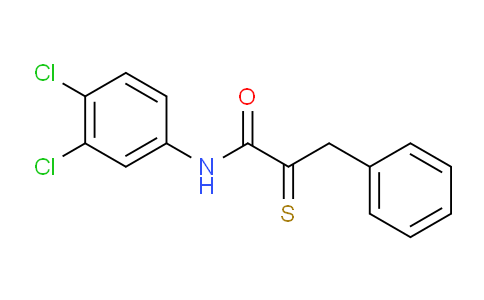 CAS No. 952182-61-5, N-(3,4-Dichlorophenyl)-3-phenyl-2-thioxopropanamide
