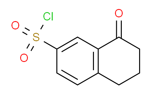 CAS No. 1152559-02-8, 8-Oxo-5,6,7,8-tetrahydronaphthalene-2-sulfonyl chloride