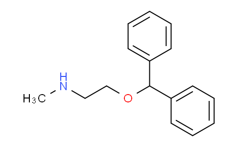 CAS No. 17471-10-2, 2-(Benzhydryloxy)-N-methylethanamine