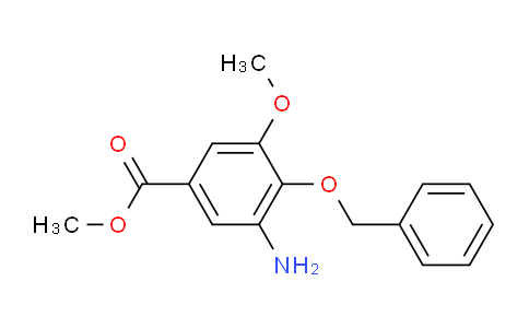 CAS No. 1221791-79-2, Methyl 3-amino-4-(benzyloxy)-5-methoxybenzoate