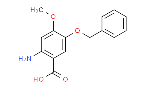 CAS No. 909912-09-0, 2-Amino-5-(benzyloxy)-4-methoxybenzoic acid