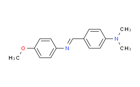 CAS No. 97221-11-9, (E)-4-(((4-Methoxyphenyl)imino)methyl)-N,N-dimethylaniline