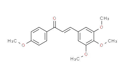 CAS No. 105686-91-7, 1-(4-Methoxyphenyl)-3-(3,4,5-trimethoxyphenyl)prop-2-en-1-one